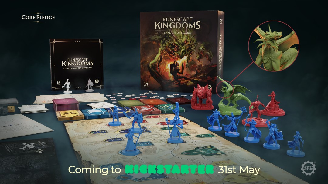 The box art and layout for Runescape Kingdoms